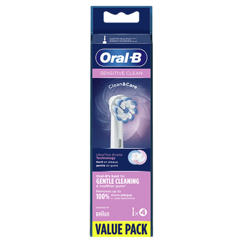ORAL-B Sensitive clean čistiace náhradné hlavice 4 ks