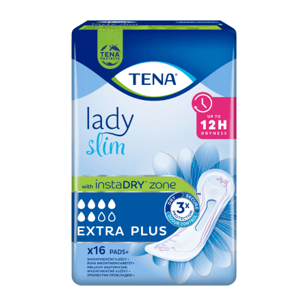 TENA Lady slim extra plus inkontinenčné vložky 16 ks