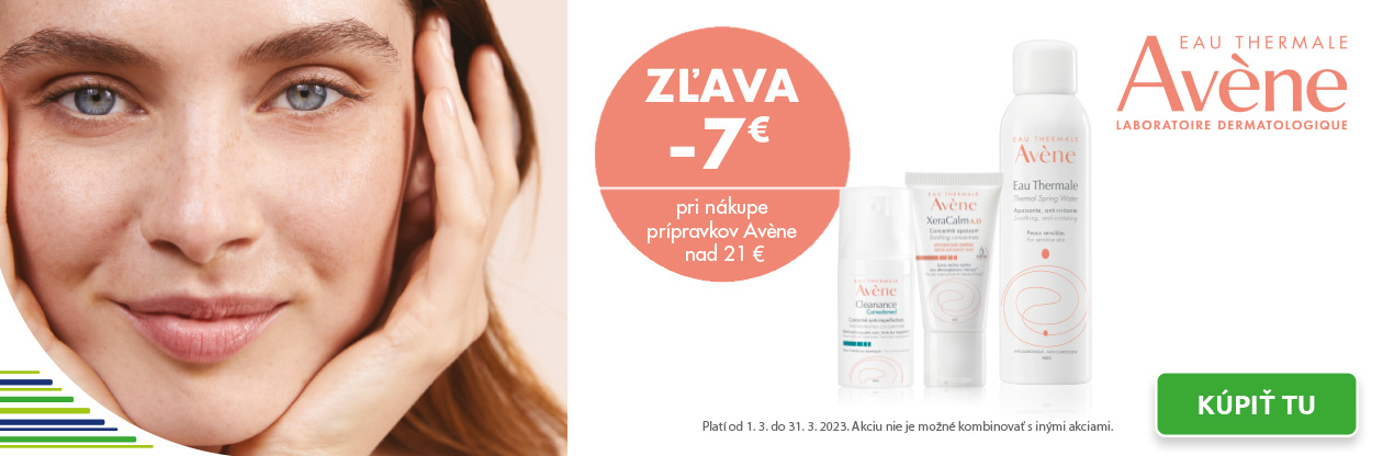 Avene zľava 7€