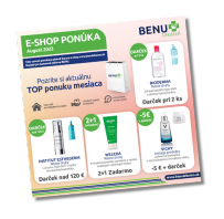 BENU akciový leták pre E-shop