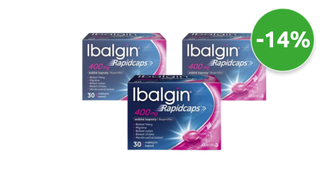 IBALGIN Rapidcaps 400 mg
