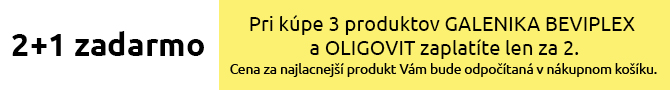 GALENIKA 2+1 zadarmo
