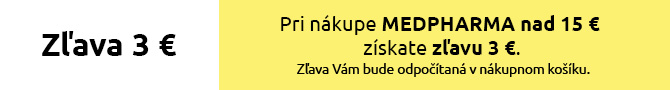 MEDPHARMA -3 € zľava