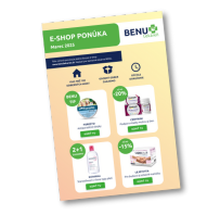 BENU akciový leták pre E-shop