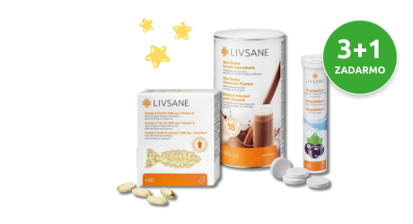 LIVSANE 3+1 zadarmo