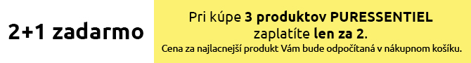 PURESSENTIEL 2+1 zadarmo