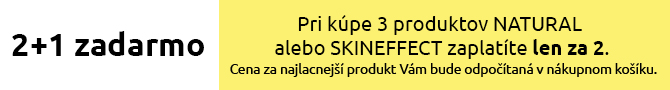 SKINEFFECT 2+1 zadarmo