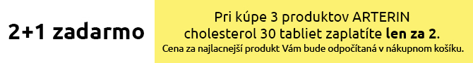 ARTERIN 2+1 zadarmo