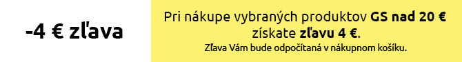 GS -4 € zľava