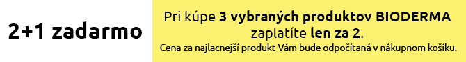BIODERMA 2+1 zadarmo