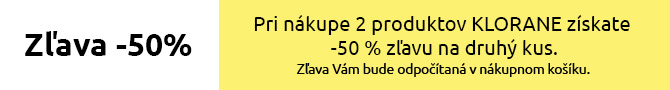 KLORANE -50 % zľava