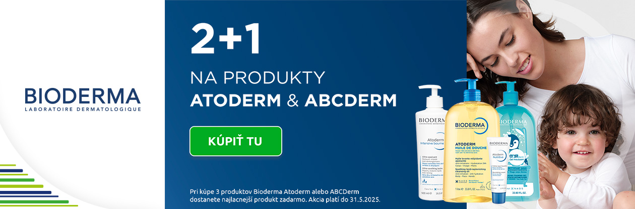 BIODERMA 2+1 zadarmo