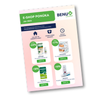 BENU akciový leták pre E-shop