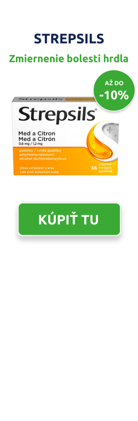 STREPSILS zľava až -10%