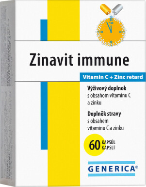 GENERICA Zinavit immune cps 60