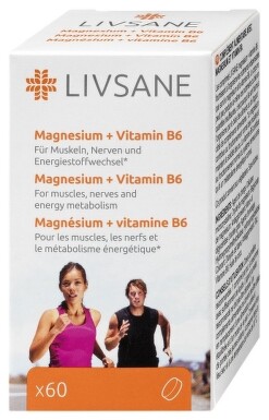 LIVSANE Magnézium + Vitamín B6 tbl 60