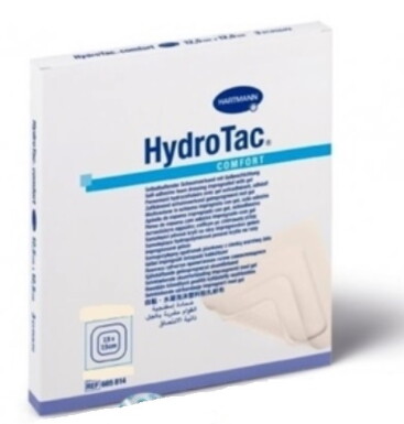 HydroTac Comfort - krytie na rany penové hydropol. (12,5x12,5 cm) 10ks