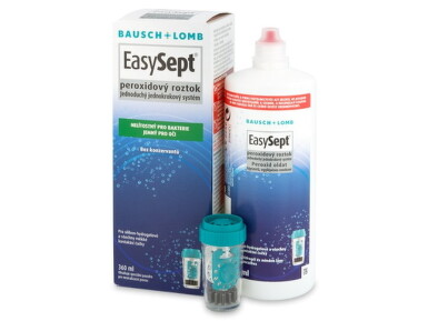EasySept roztok na čistenie kontaktných šošoviek s obsahom peroxidu vodíka 360 ml