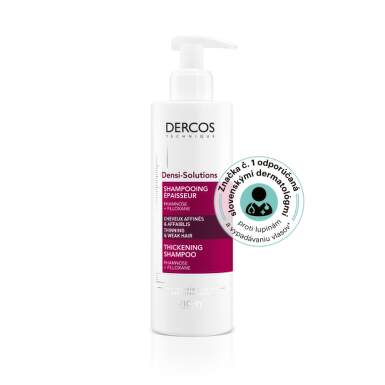 VICHY Dercos Sensi šampón pre hustejšie vlasy 250 ml