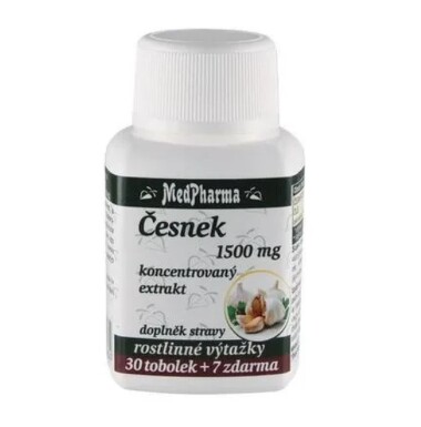 MEDPHARMA Cesnak 1500 mg 30 + 7 kapsúl ZADARMO