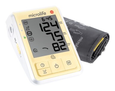 MICROLIFE Tlakomer digitálny BP B6 favourite automatický na rameno, AFIB sens, žltý 1 kus