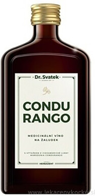 DR. SVATEK Condurango sladové víno na žalúdok 500 ml