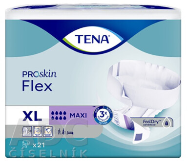 TENA Flex maxi XL inkontinečné nohavičky 21 ks