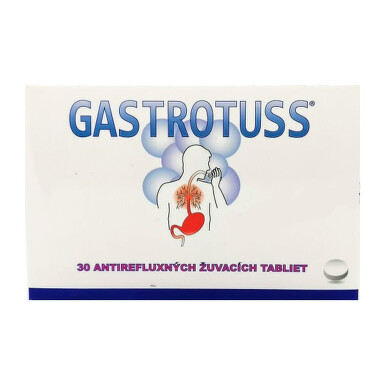 GASTROTUSS tablety žuvacie antirefluxné 30 tabliet