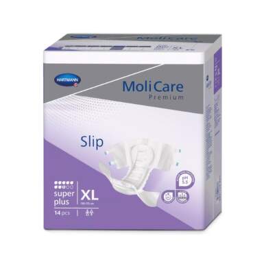 MOLICARE Premium slip super plus 8 kvapiek XL nohavičky inkontinenčné 150-175 cm 3591 ml 14 ks