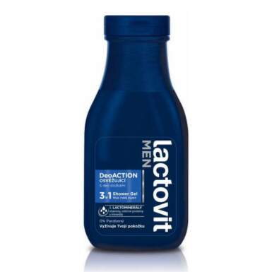 LACTOVIT Men Deoaction 3v1 sprchový gél 300 ml