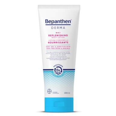 BEPANTHEN Derma hydratačné a vyživujúce telové mlieko 200 ml 2