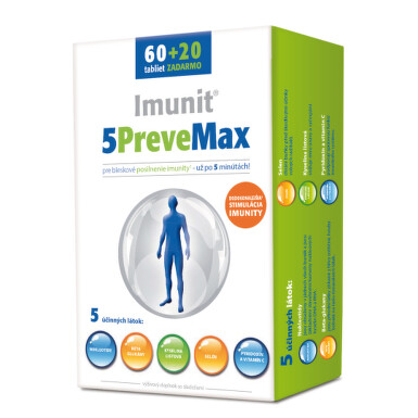 IMUNIT 5PreveMax 60 + 20 tabliet ZADARMO