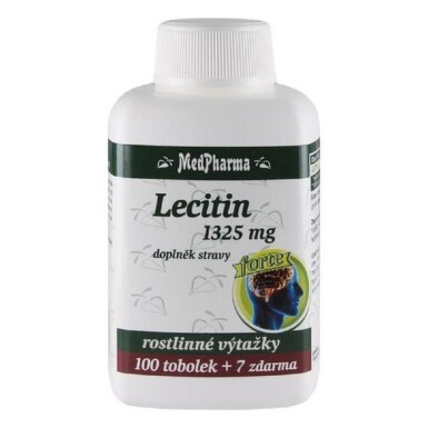 MEDPHARMA Lecitín forte 1325 mg 100 + 7 kapsúl ZADARMO