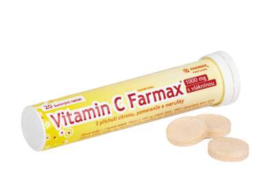 FARMAX Vitamín C tbl eff 20