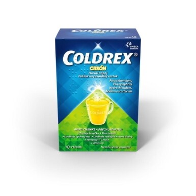 COLDREX Horúci nápoj citrón 10ks