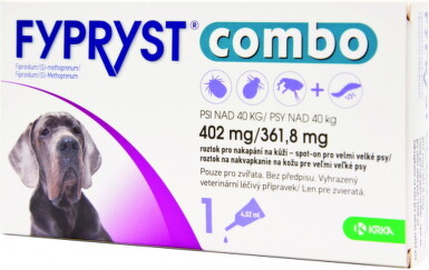 FYPRYST combo 402 mg/361,8 mg PSY NAD 40 KG 1x4,02ml