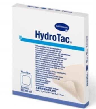 HydroTac - krytie na rany penové hydropolymérové (10x10 cm) 10 ks