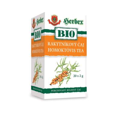 HERBEX Bio tea rakytník rešatliakový 20 x 2g