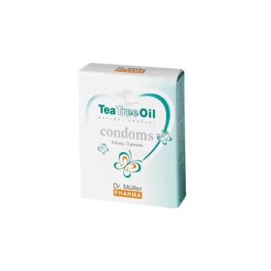 DR.MÜLLER Tea tree oil kondom 3 ks