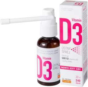 DR. MÜLLER Vitamin D3 ústny sprej 30 ml