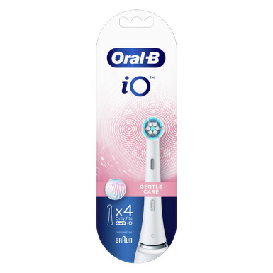 ORAL-B iO Gentle care white čistiace náhradné hlavice 4 ks