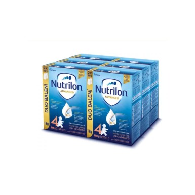 NUTRILON Advanced 4 batoľacia mliečna výživa v prášku 24-35 mesiacov 6x1000 g 6x1000 g