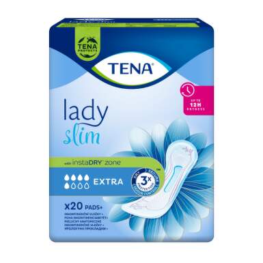 TENA Lady extra slim inkontinenčné vložky 20 ks
