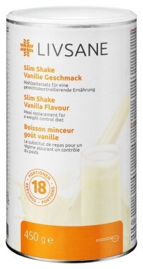 LIVSANE Diétny výživový koktejl vanilka 450 g