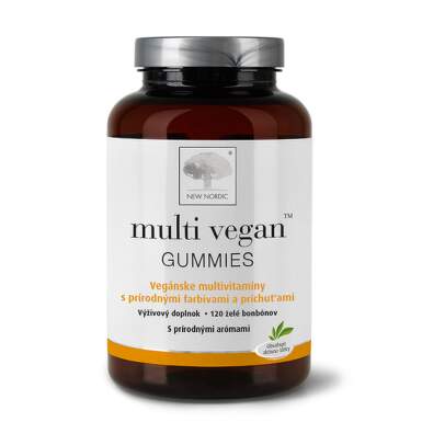 NEW NORDIC Multi vegan gummies 120 ks