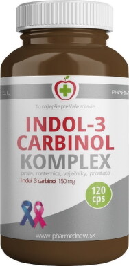 INDOL 3 Carbinol komplex 120 kapsúl