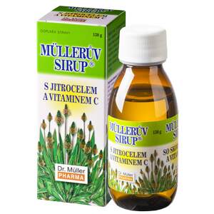 MÜLLEROV Sirup so skorocelom a vitamínom C 245 ml