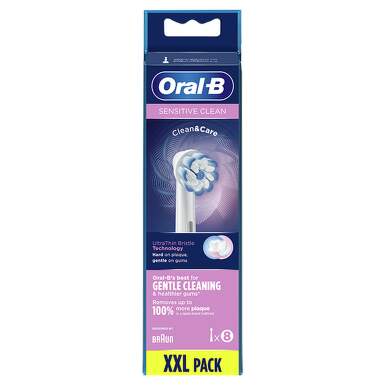 ORAL-B Sensitive clean čistiace náhradné hlavice 8 ks