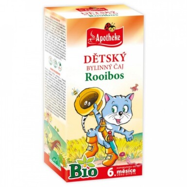 APOTHEKE BIO Detský bylinnný čaj roibos 20 x 1,5 g