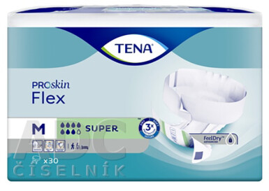 TENA Flex Super M inkontinenčné nohavičky 30 ks